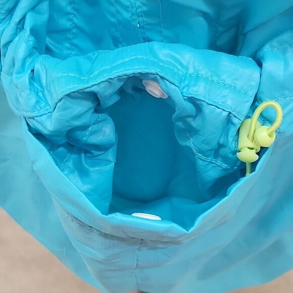 Athleta Turquoise Blue Lightweight Windbreaker Size Medium - Picture 9 of 9